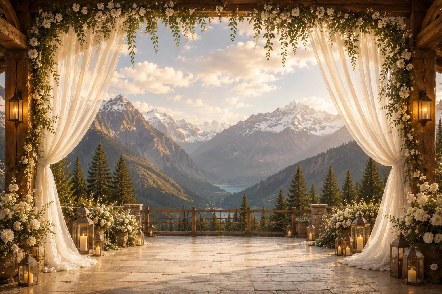 Mountain View wedding website & invitation design
